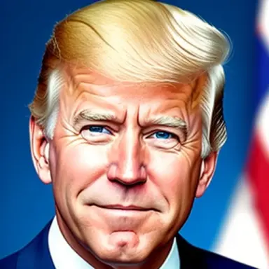 draw if joe biden and donald trump had a child,