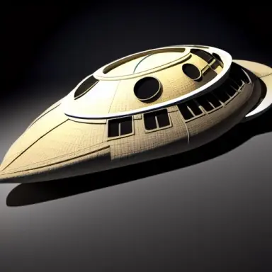 spaceship, organic style